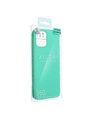 Roar Colorful Jelly Coque - pour iPhone 14 Menthe