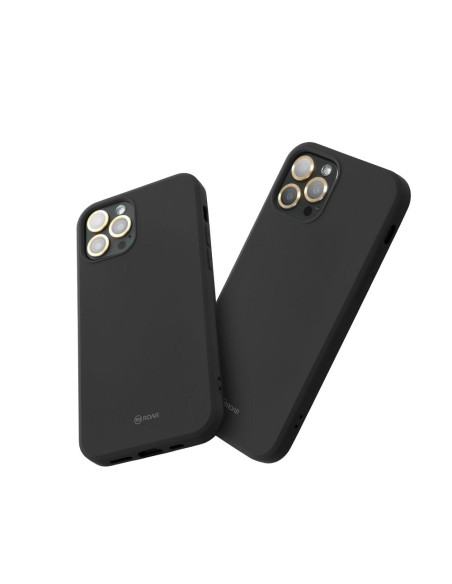 Roar Colorful Jelly Coque - pour iPhone 14 Noir