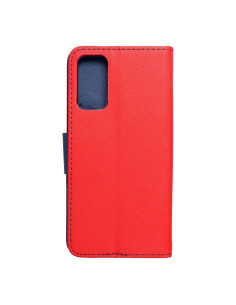 Etui fantaisie pour SAMSUNG M23 rouge / bleu marine 2
