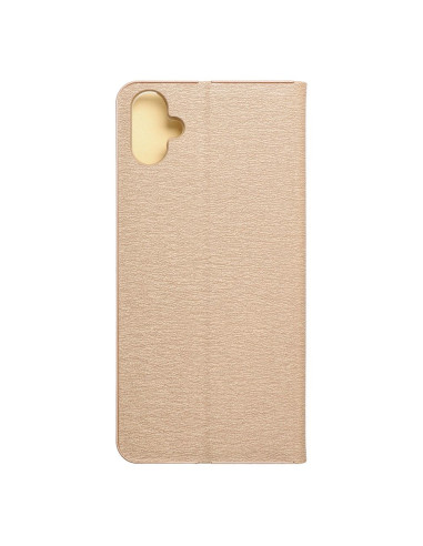 Etui Luna Book pour SAMSUNG A05 or