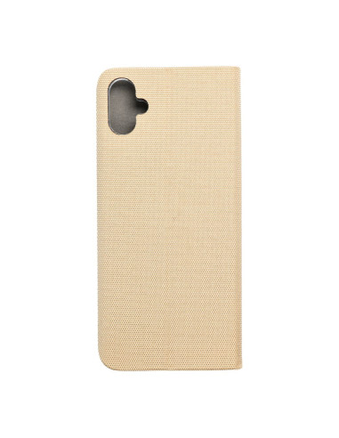 Etui SENSITIVE Book pour SAMSUNG A05 or