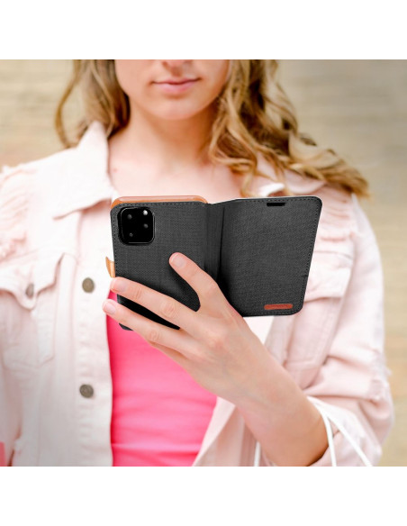 Etui Canvas pour SAMSUNG A05 noir