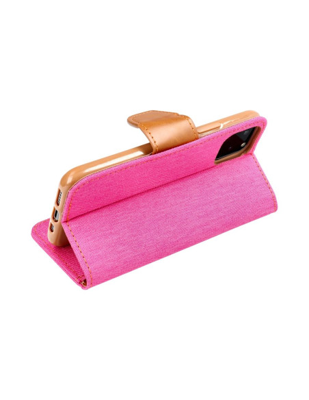 Etui Canvas pour SAMSUNG A05 rose