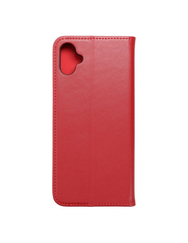Étui en cuir SMART PRO pour SAMSUNG A05 bordeaux