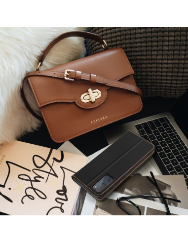 Etui en cuir SMART PRO pour SAMSUNG A05 noir