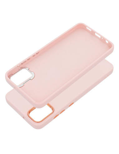 Coque FRAME pour SAMSUNG A05 rose poudré