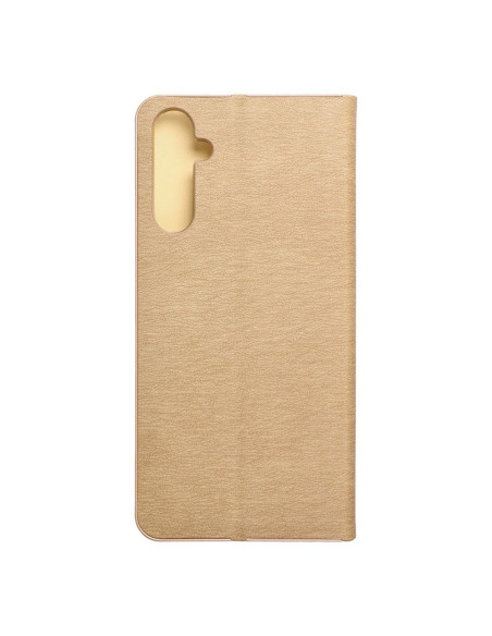 Etui Luna Book pour SAMSUNG A05s or