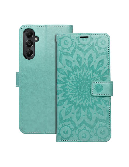 Etui MEZZO Book pour SAMSUNG A05s mandala vert