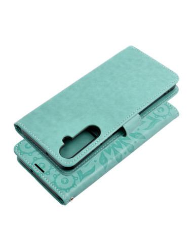 Etui MEZZO Book pour SAMSUNG A05s mandala vert