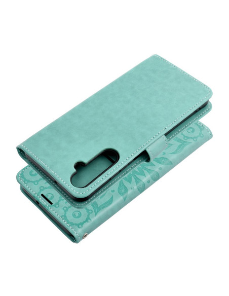 Etui MEZZO Book pour SAMSUNG A05s mandala vert