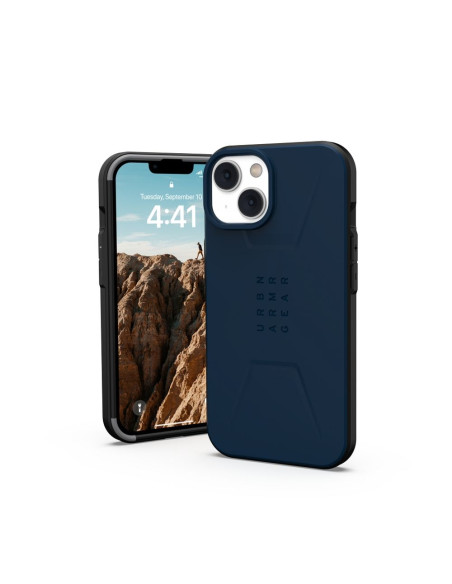 ( UAG ) Urban Armor Gear Civilian case for IPHONE 14 compatible with MagSafe navy