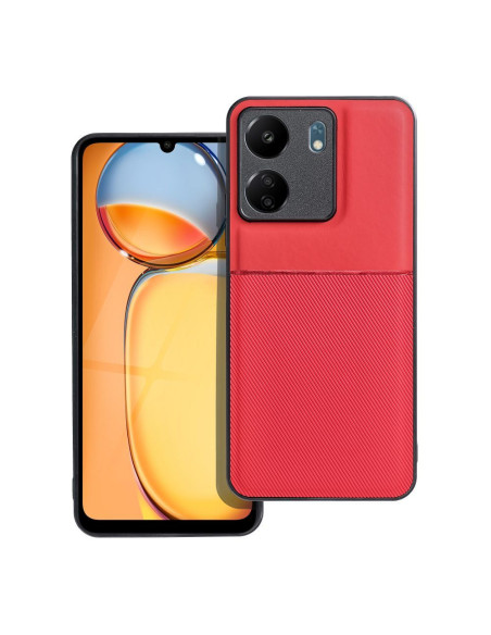 Coque NOBLE pour XIAOMI Redmi 13C / POCO C65 rouge