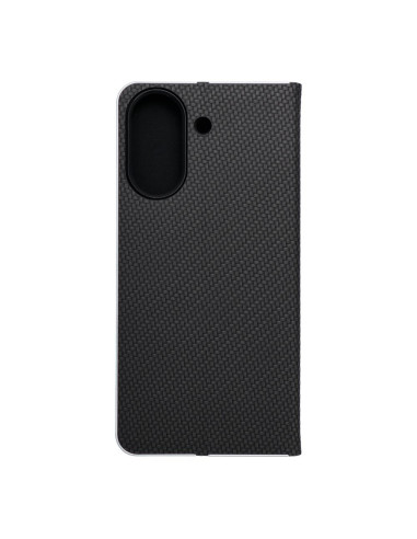 Etui LUNA Carbon pour Xiaomi Redmi 13C / POCO C65 noir