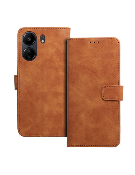 TENDER Étui pour XIAOMI Redmi 13C / POCO C65 marron