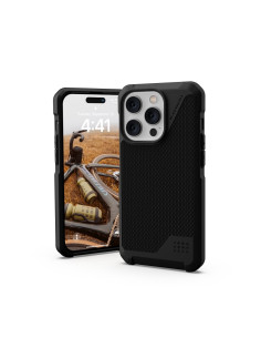 Etui ( UAG ) Urban Armor Gear Metropolis pour IPHONE 14 PRO MAX noir kevlar