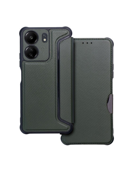 Etui RAZOR Book pour Xiaomi Redmi 13C noir