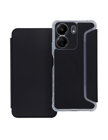 PIANO Étui pour XIAOMI Redmi 13C noir
