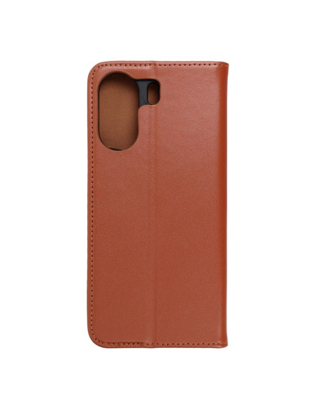 Étui en cuir SMART PRO pour XIAOMI Redmi 13C / POCO C65 marron