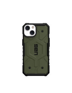 Coque ( UAG ) Urban Armor Gear Pathfinder pour IPHONE 14 PLUS compatible avec MagSafe vert