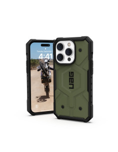 ( UAG ) Urban Armor Gear Pathfinder for IPHONE 14 PRO MAX compatible with MagSafe green
