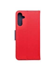 Etui pour SAMSUNG A15 5G rouge / bleu marine 2