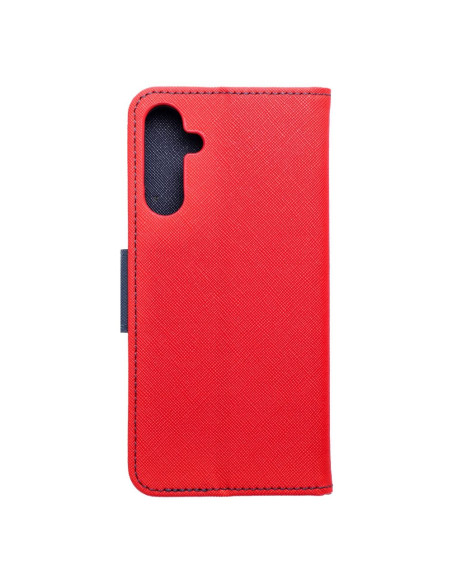 Etui pour SAMSUNG A15 5G rouge / bleu marine