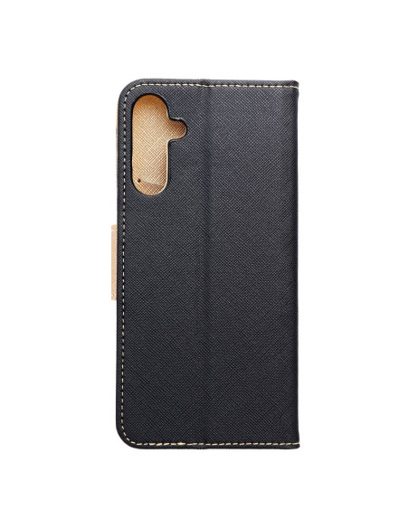 Etui pour SAMSUNG A15 5G noir / or