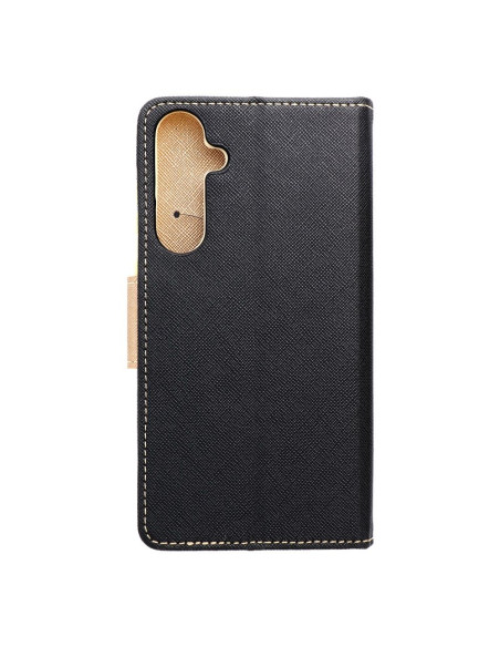 Étui pour SAMSUNG A35 noir / or