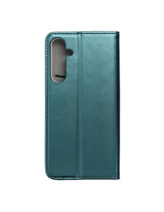 Etui Smart Magneto pour SAMSUNG A55 vert foncé 2