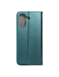 Etui Smart Magneto pour XIAOMI REDMI 13C 4G / 13C 5G / POCO C65 vert foncé 2