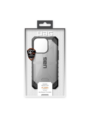 ( UAG ) Urban Armor Gear Plasma case for IPHONE 14 PRO ash