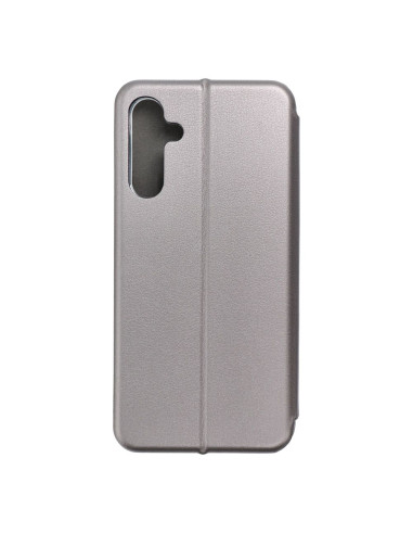 Étui Book Elegance pour SAMSUNG A15 5G acier