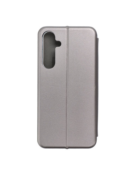 Etui Book Elegance pour SAMSUNG A35 acier