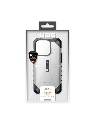 ( UAG ) Urban Armor Gear Plasma case for IPHONE 14 PRO transparent