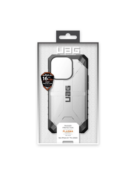 ( UAG ) Urban Armor Gear Plasma case for IPHONE 14 PRO transparent