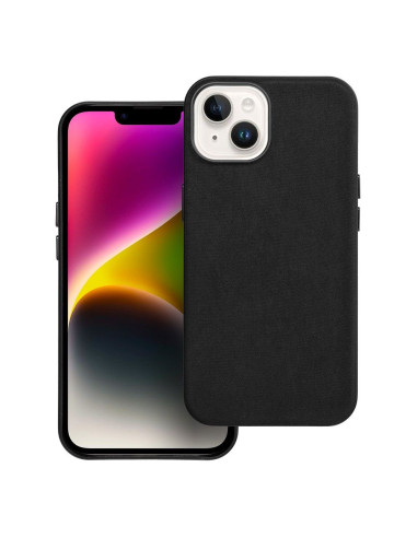 Housse Mag tissée compatible avec MagSafe pour IPHONE 14 noir