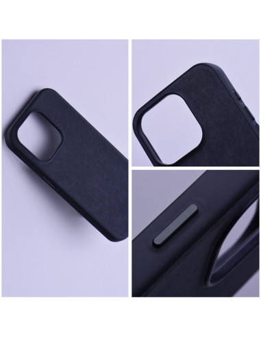 Housse Mag tissée compatible avec MagSafe pour IPHONE 14 PRO noir