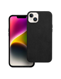 Housse Mag tissée compatible avec MagSafe pour IPHONE 14 PLUS noir