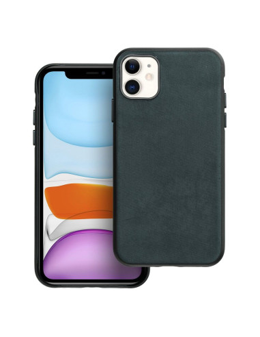 Housse Mag tissée compatible avec MagSafe pour IPHONE 11 vert