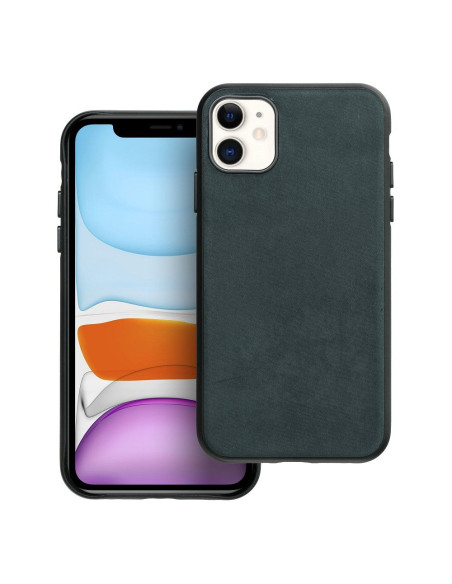 Housse Mag tissée compatible avec MagSafe pour IPHONE 11 vert