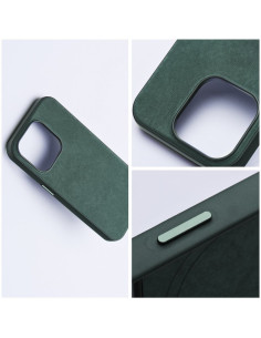 Woven Mag Cover for IPHONE 12 green 2