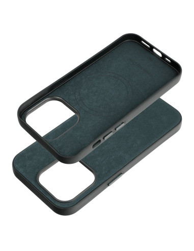 Housse Mag tissée compatible avec MagSafe pour IPHONE 14 PRO vert