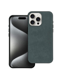 Housse Mag tissée compatible avec MagSafe pour IPHONE 15 PRO MAX vert