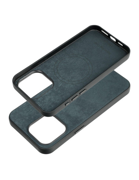 Housse Mag tissée compatible avec MagSafe pour IPHONE 15 PRO MAX vert