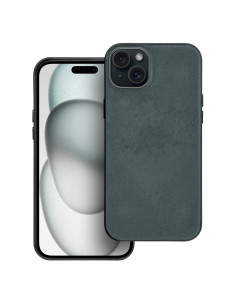 Housse Mag tissée compatible avec MagSafe pour IPHONE 15 PLUS vert