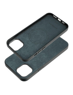 Housse Mag tissée compatible avec MagSafe pour IPHONE 15 PLUS vert 2