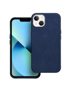 Housse Mag tissée compatible avec MagSafe pour IPHONE 13 bleu