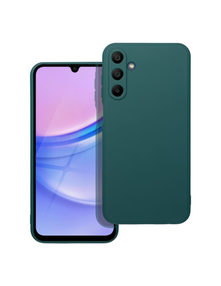 Coque MATT pour SAMSUNG A15 5G / A15 4G vert foncé
