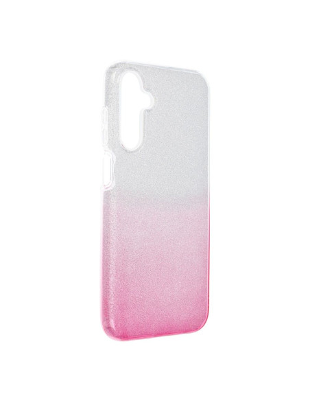 Coque Forcell - SHINING pour SAMSUNG Galaxy A15 5G / A15 4G TRANSPARENT / ROSE
