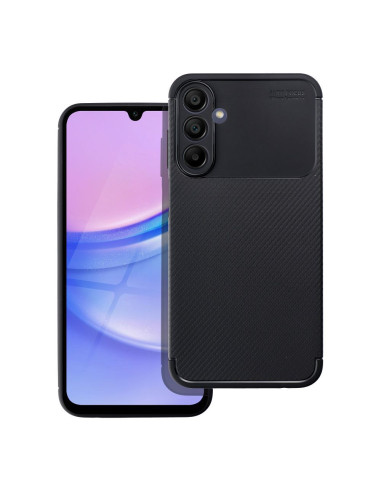 Coque CARBONE PREMIUM pour SAMSUNG A15 5G / A15 4G noir
